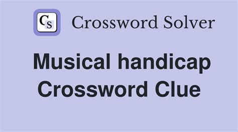 handicap crossword clue|Crossword Clue: handicap. Crossword Solver .